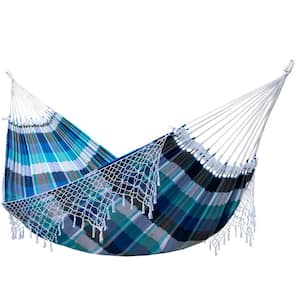 13 ft. Authentic Brazilian Cotton Tropical Hammock Bed in Marina