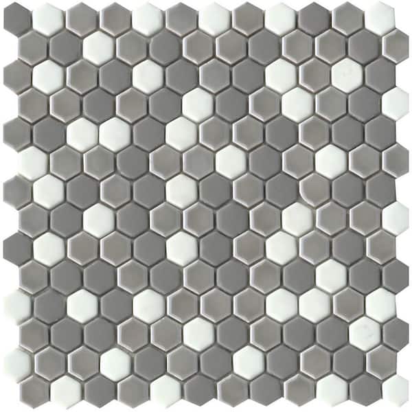 EMSER TILE Confetti II Freddo 11.81 in. x 11.81 in