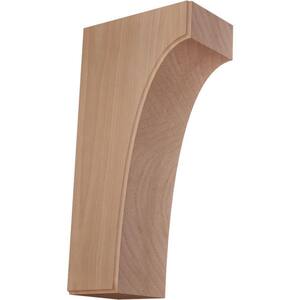 6 in. x 5-1/2 in. x 12 in. Unfinished Cherry Clarksville Corbel