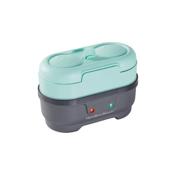 6-Egg Green Egg Bite Cooker with Hard-Boiled Eggs Insert