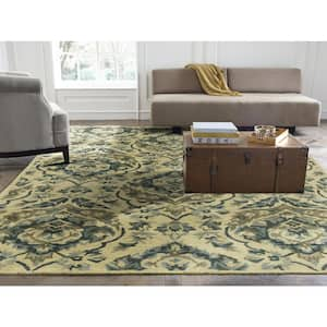 Sand/Bluebell 8 ft. x 10 ft. Area Rug