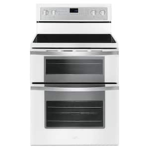 White double deals oven electric cooker