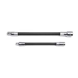 1/4 in. and 3/8 in. Drive Flex Extension Bar Set (2-Piece)