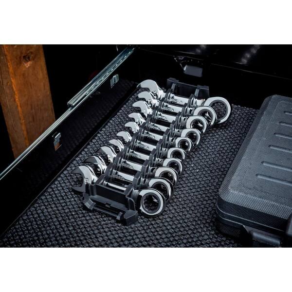 thumbnail image 2 of WORKPRO 32-Piece Combination Wrench Set – SAE & Metric, 12 Point, With Storage Tray 2 of 3