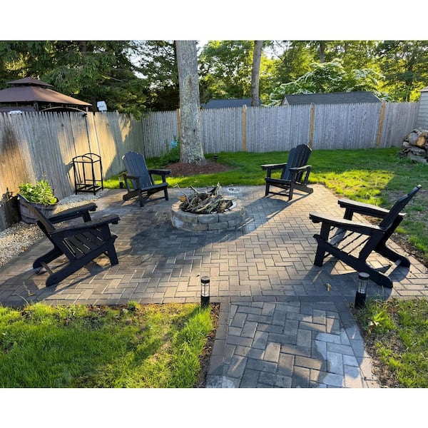 【新品】17パーフェクトクオン◆フラット助手席 ブラックレザー◆支柱キット付属 PURPLE LEAF Adirondack Chair 4-set HDPE All-Weather Outdoor