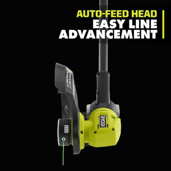RYOBI - ONE+ 18V Cordless Battery String Trimmer/Edger and Jet Fan Blower Combo Kit (2-Tools) with 4.0 Ah Battery and Charger