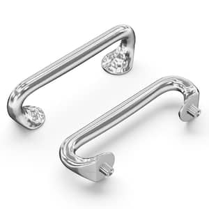 Craftsman 3 in. (0 mm) Center-to-Center Chrome Zinc Bar Pull 1 Pack