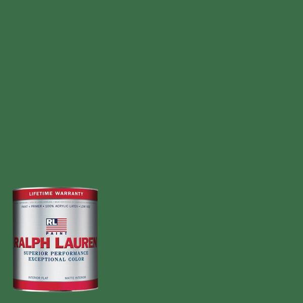Ralph Lauren 1-qt. Green Jacket Flat Interior Paint