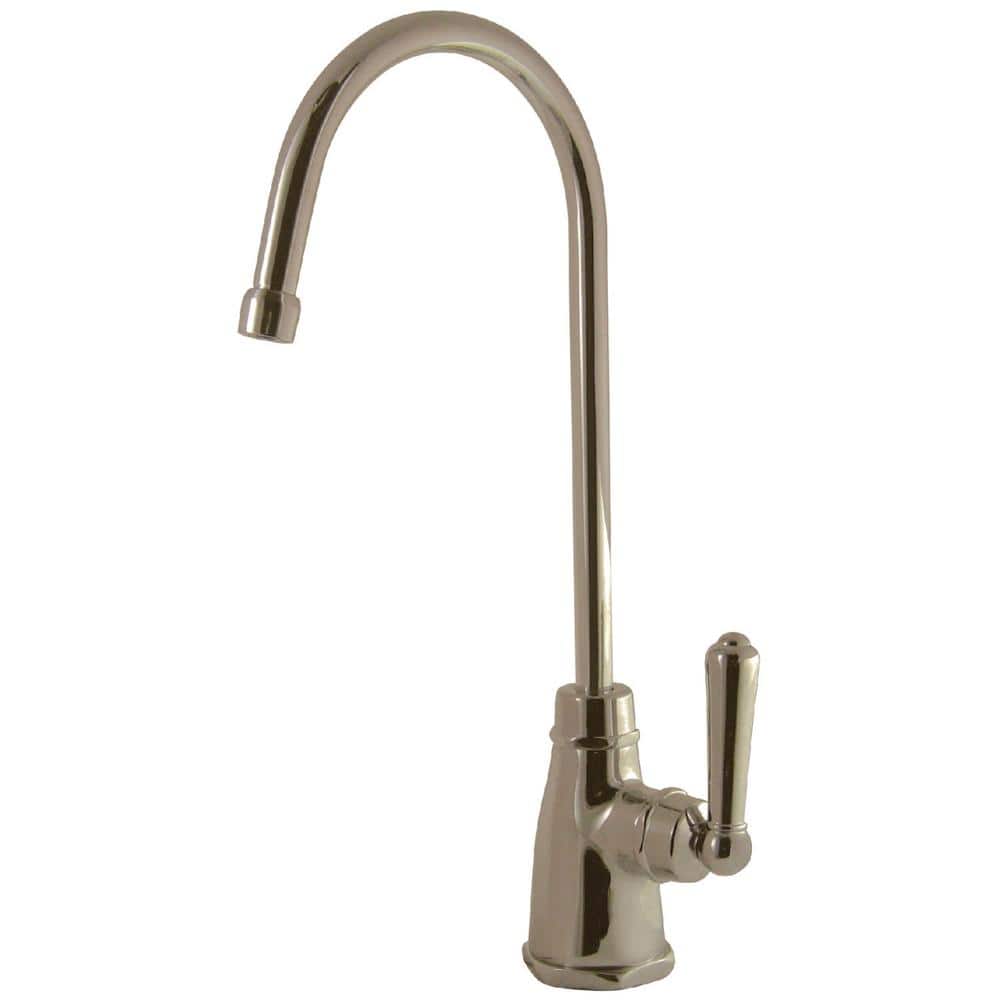 Brushed Nickel Single-Handle Water Filtration Faucet