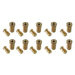 Anchors for Safety Pool Covers Brass (10-Pack)