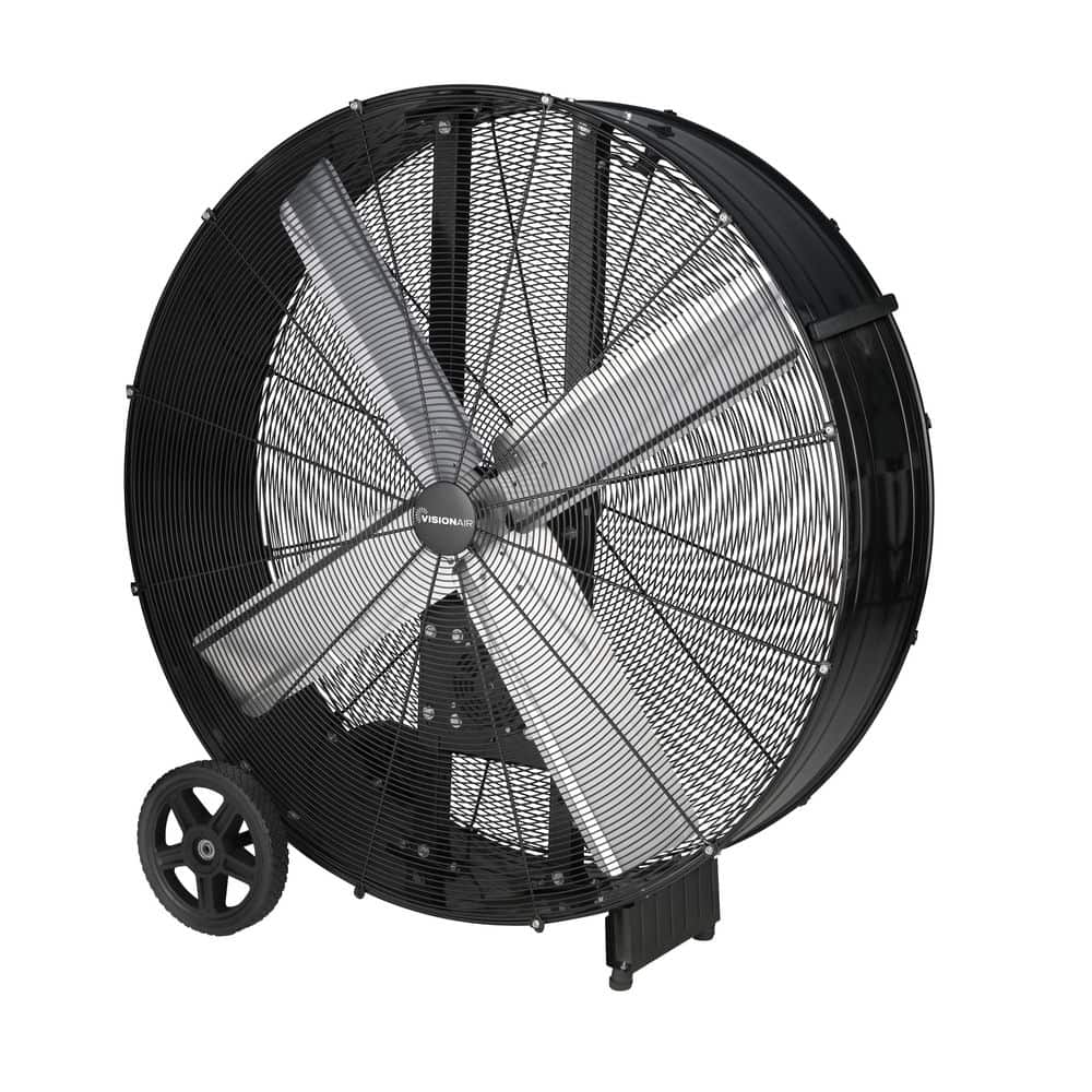 42 in. Heavy-Duty High Velocity Belt Drive Drum Fan in Black price history on PriceWatchPro