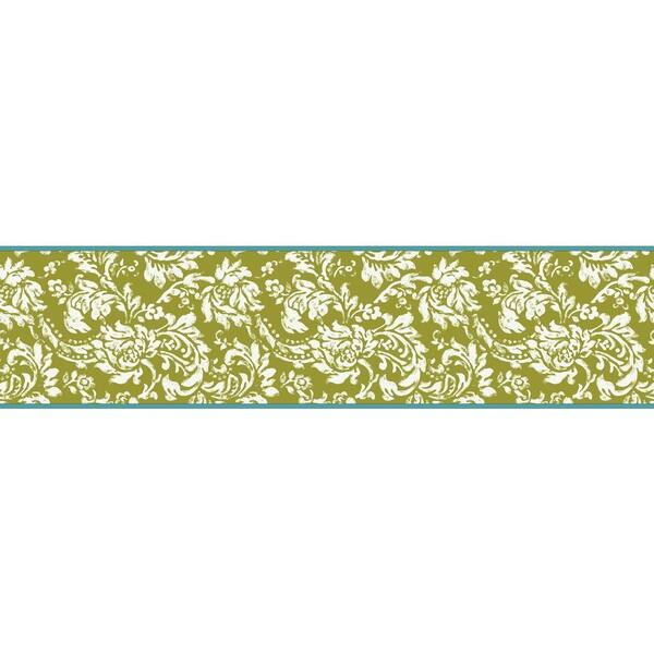 York Wallcoverings Bistro 750 Damask Wallpaper Border