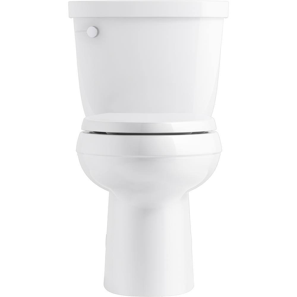 White High Efficiency Elongated Two-Piece Toilet