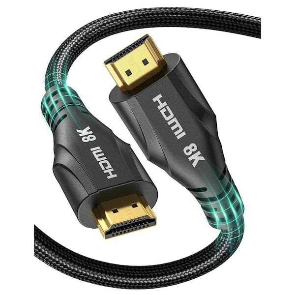 30 ft. RG6 Shielded Gold Plated HDMI Cable Wire-Black