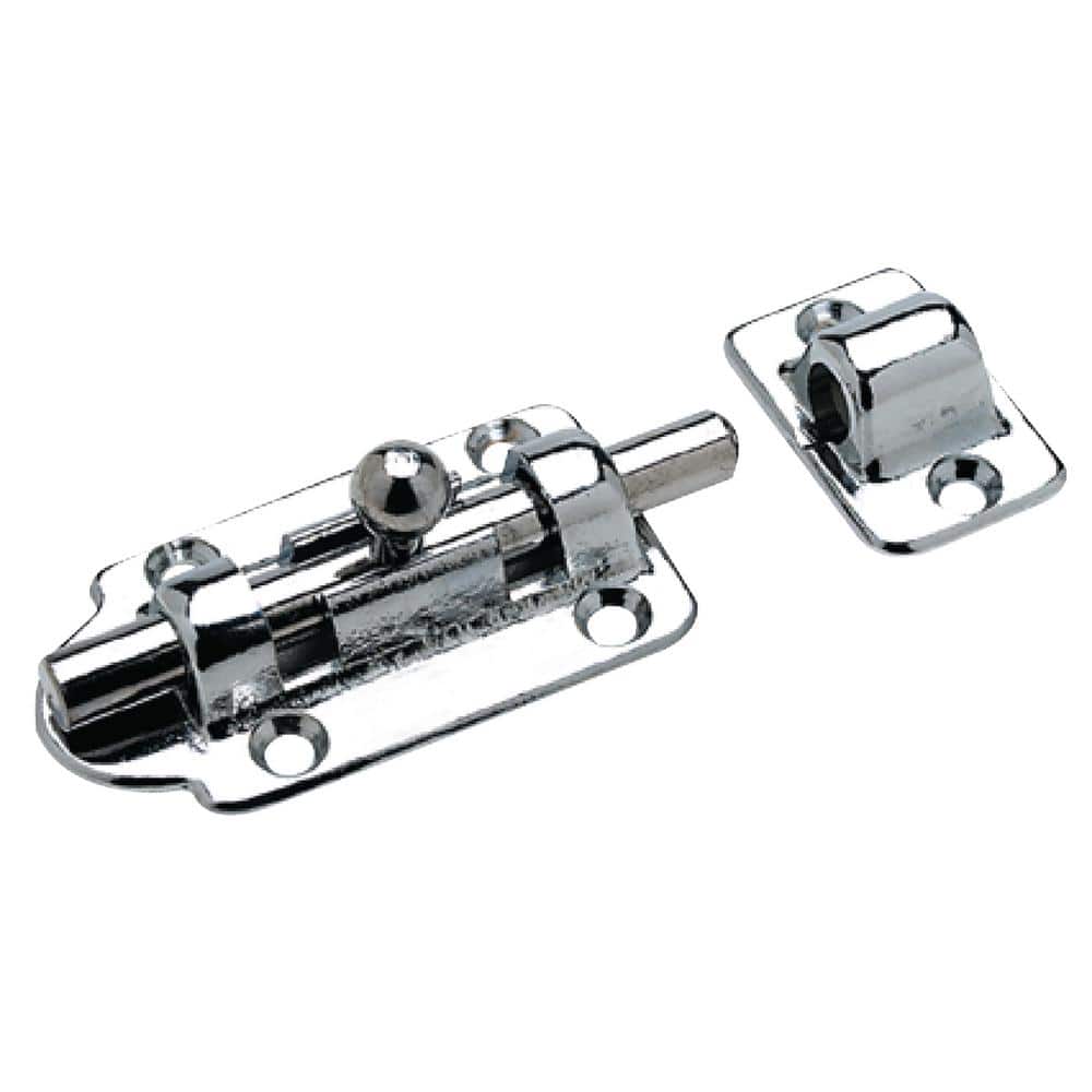 Barrel Bolt, 2-7/8 in. Chrome Brass price history on PriceWatchPro