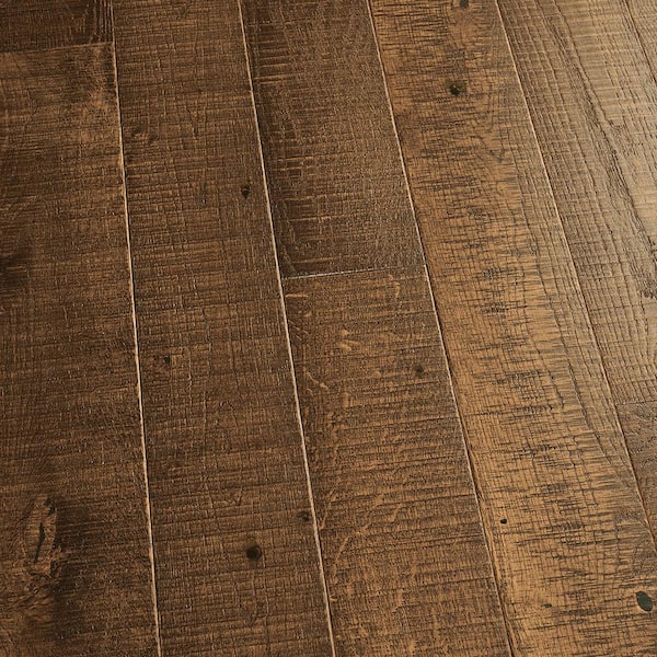 Malibu Wide Plank French Oak Monterey 3/4 in. Thick x 5 in. Wide x Varying Length Solid Hardwood Flooring (22.60 sq. ft./case)