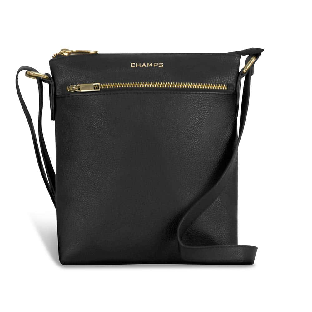 Black leather cross body bags sale