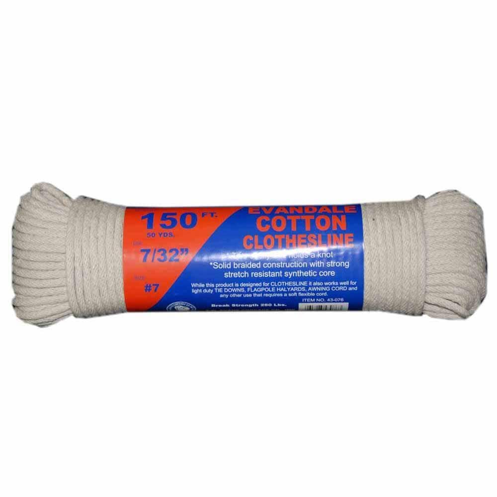 Heavy Duty Cotton Clothesline Rope