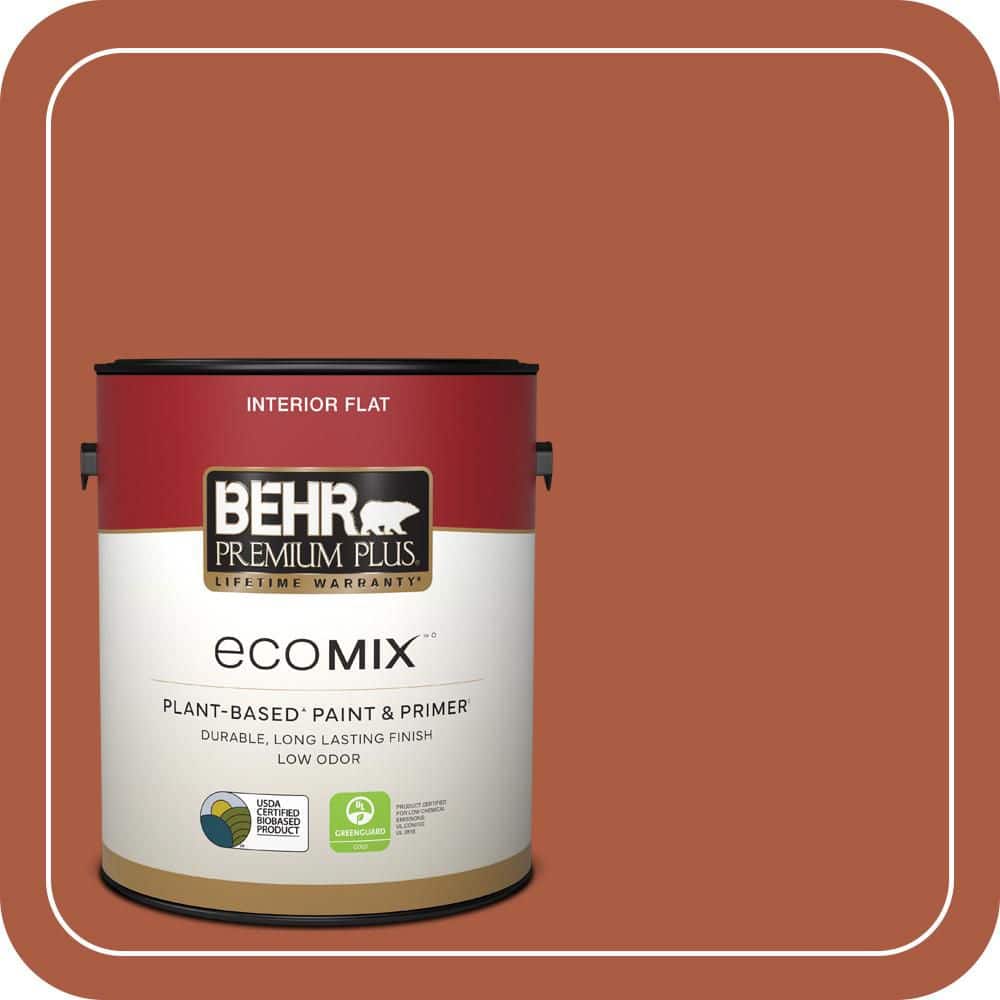 1 gal. #M190-7 Colorful Leaves Flat EcoMix Plant-Based Interior Paint & Primer price history on PriceWatchPro