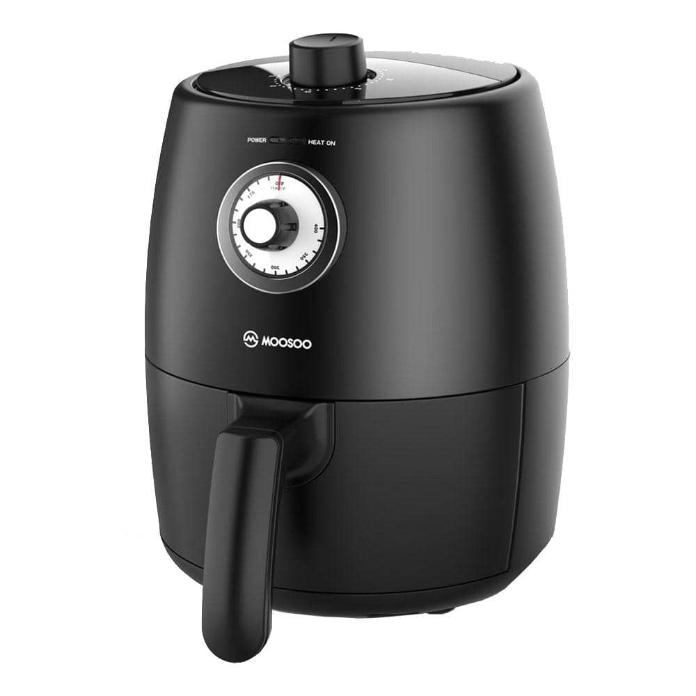 MOOSOO Air Fryer 2Qt, Compact Small Air Fryer Oven with Air Fryer