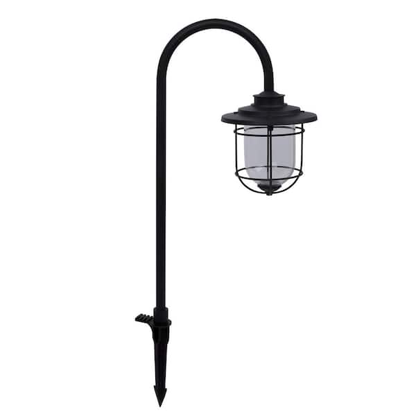 Bayline Low Voltage Coastal Matte Black Outdoor Landscape Weather Resistant Path Light with G4 Bipin LED Blub