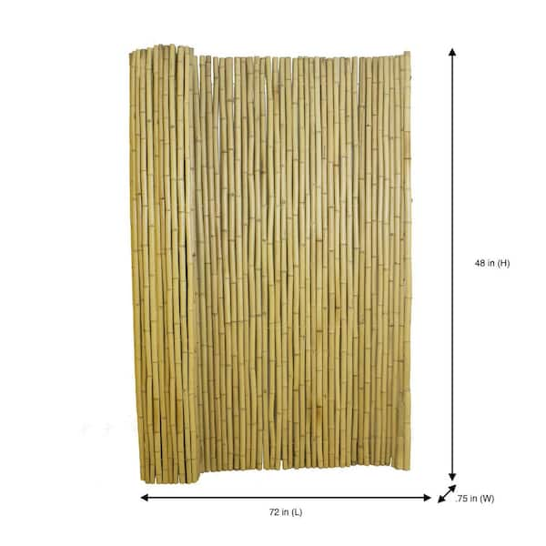 RAW BAMBOO ROLLING MAT DISPLAY OF 24 (RAW-87)