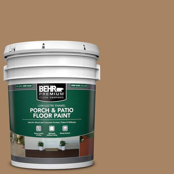 5 gal. #290F-5 Wooden Swing Low-Lustre Enamel Interior/Exterior Porch and Patio Floor Paint