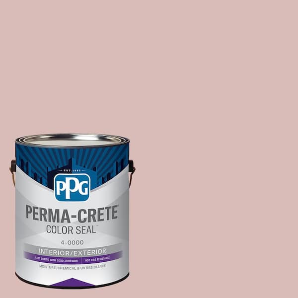 Perma-Crete Color Seal 1 gal. PPG1056-3 Ashes Of Roses Satin Interior/Exterior Concrete Stain