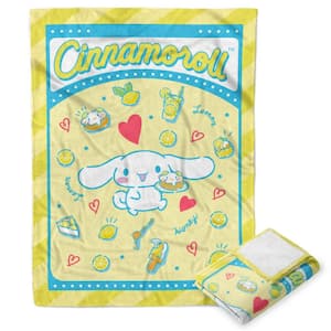 Sanrio Cinamolol Lemon Made Silk Touch Multicolor Throw Blanket
