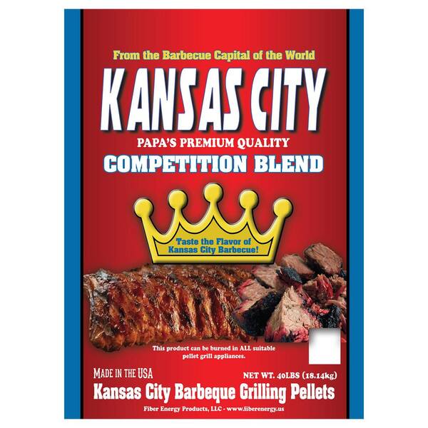 Unbranded 40 lbs. Kansas City Blend, Wood Pellets, Premium Quality
