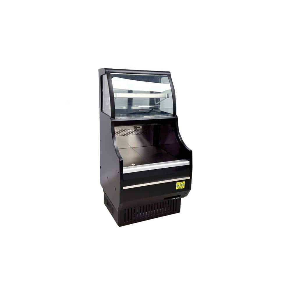 28 in. 4.94 cu. ft. Commercial Sandwich Salad NSF Refrigerated Display ETP28 Black