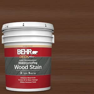 5 gal. #ST-135 Sable Semi-Transparent Waterproofing Exterior Wood Stain