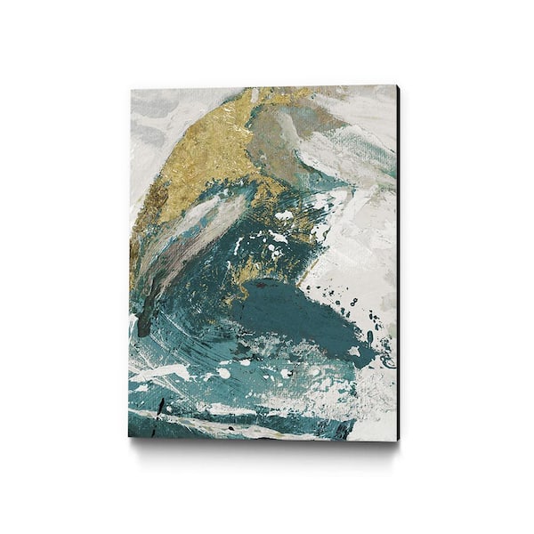 "Riviera IV" by Ruth Palmer Abstract Wall Art 14 in. x 11 in.