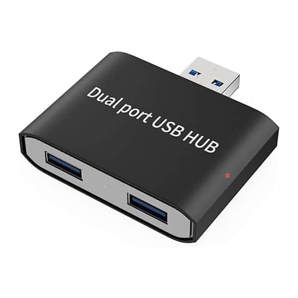 USB Splitter 1 in 2 Out Adapter for Laptop Xbox PC MAC Tablet Console Printer Camera Data Charging 2 Port