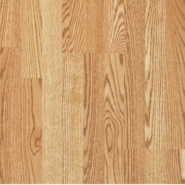 Pergo Estate Oak Laminate Flooring - 5 in. x 7 in. Take Home Sample-DISCONTINUED