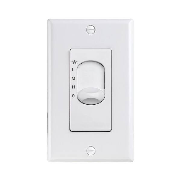 Indoor White Ceiling Fan 34777-HBUW