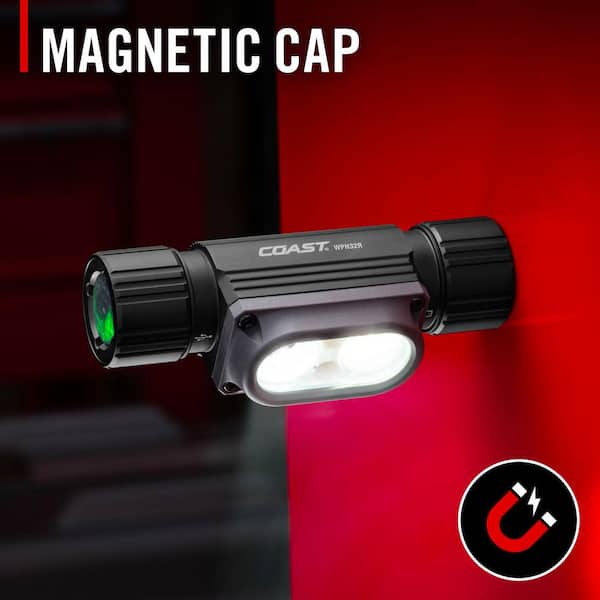 Coast WPH32R 2000 Lumens Waterproof Rechargeable Headlamp WPH32R