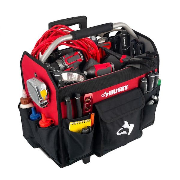 Tool Storage Husky 18 Rolling Tool Bag Husky GP-43196N13 18