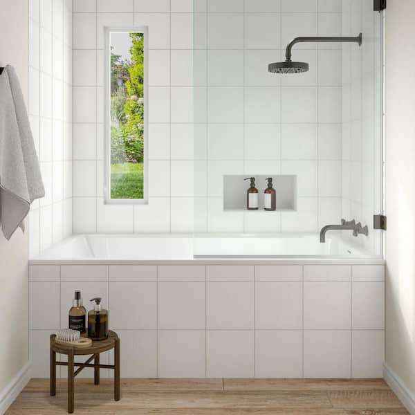 Scenario Bianco 8 in. x 8 in. Matte Porcelain Floor and Wall Tile (557.28 sq. ft. /pallet)