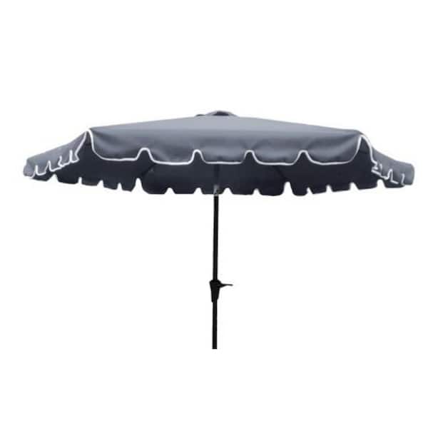 cenadinz 9 ft. Market Umbrella with Carry Bag, Gray