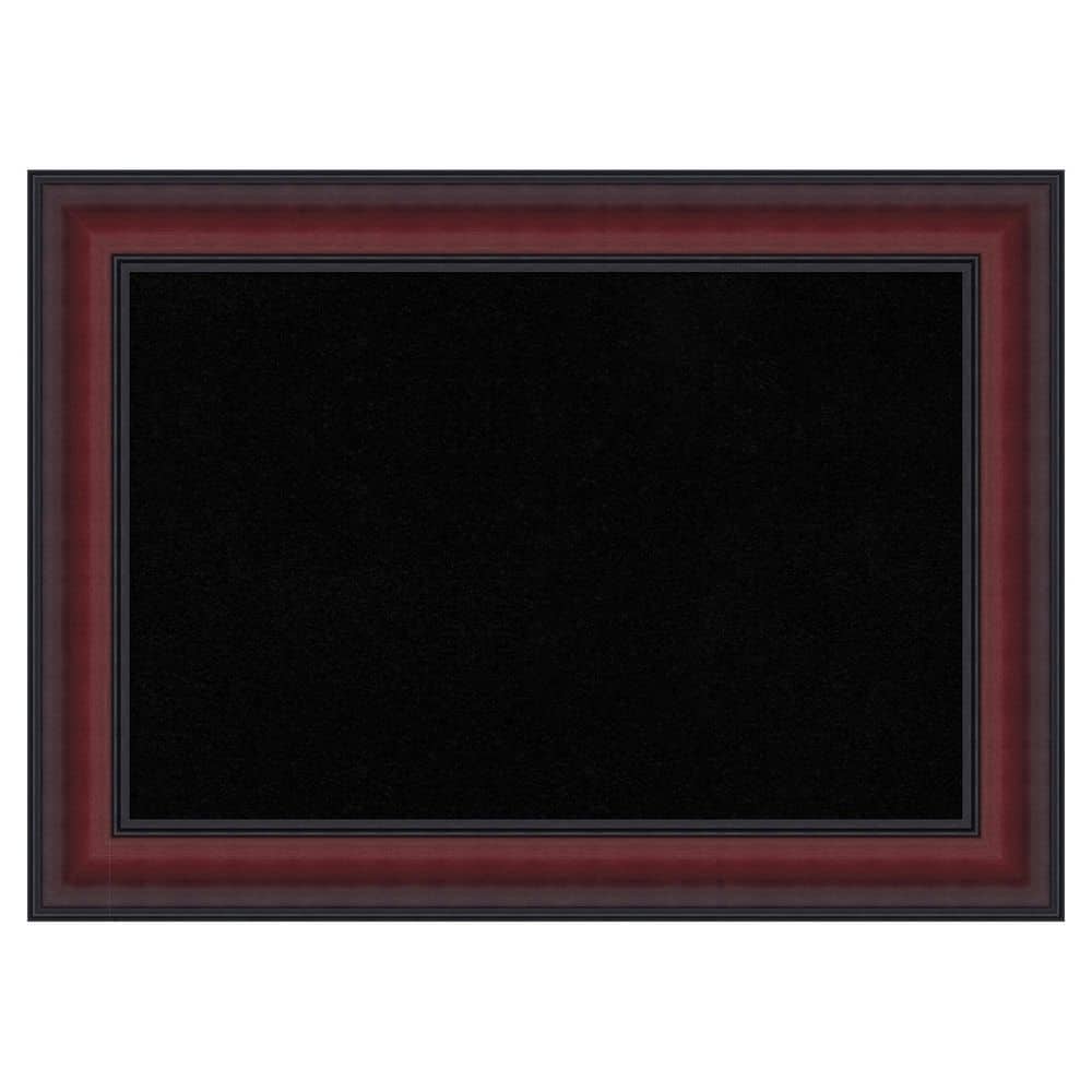 Dalat Cherry 22 in. x 16 in. Poly Framed Black Cork Memo Board price history on PriceWatchPro