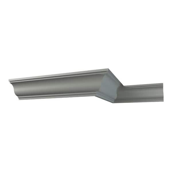 Valentina 4 in. D x 5.5 in. W x 96 in. L Polyurethane Crown Moulding