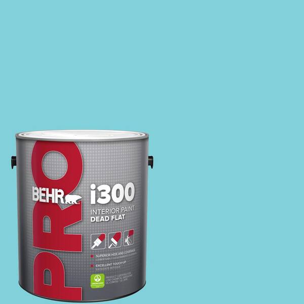 BEHR PRO 1 gal. #P470-3 Sea of Tranquility Dead Flat Interior Paint