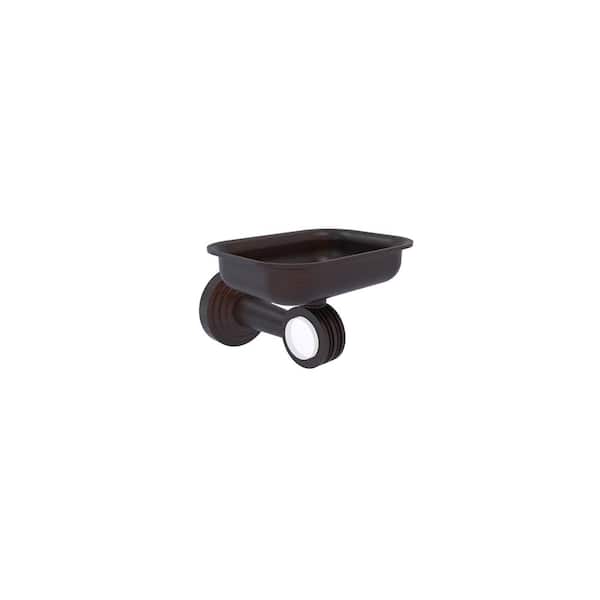 Allied Brass Pacific Beach Wall Mounted Soap Dish Holder with Dotted Accents in Venetian Bronze