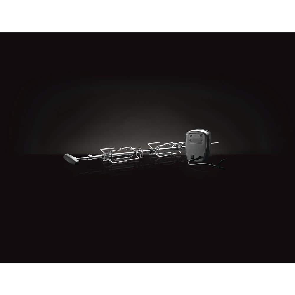 Commercial Grade Stainless Steel Rotisserie Kit for Large Grills