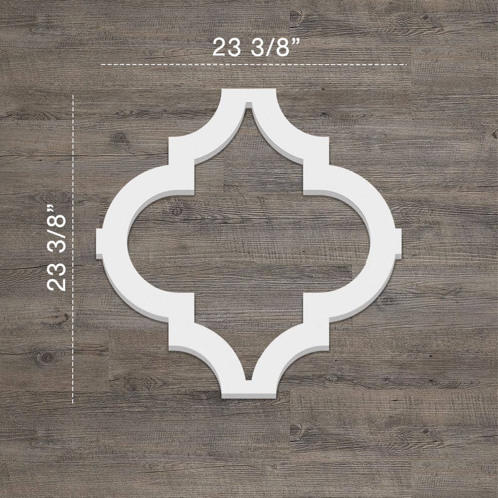 Large White PVC Decorative Fretwork Wall Panels