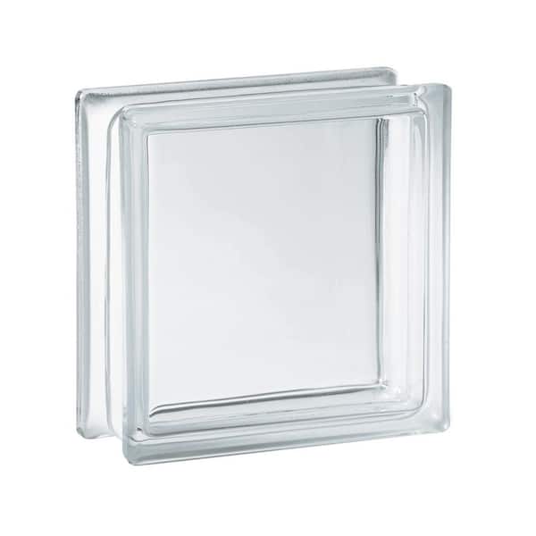 Clearly Secure 3 in. Thick Series 6 in. x 6 in. x 3 in. (10-Pack) Clear Pattern Glass Block (Actual 5.75 x 5.75 x 3.12 in.)