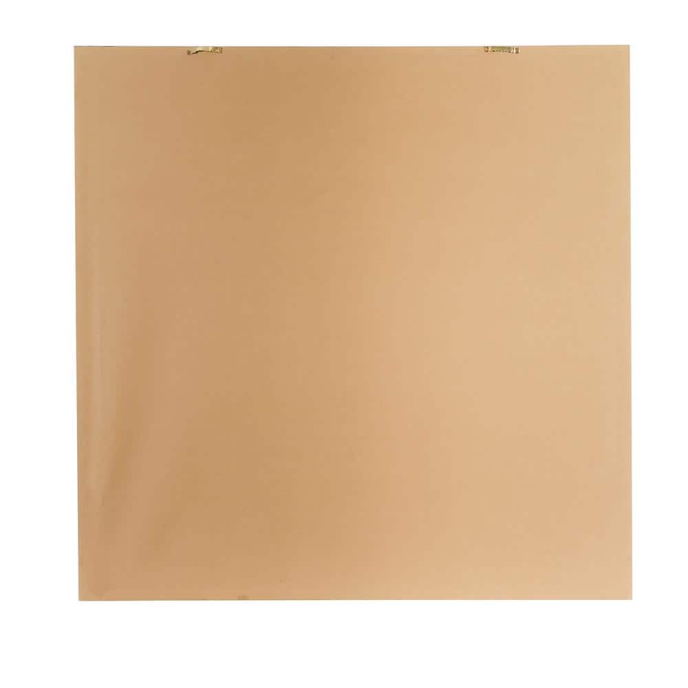 39" Brown Radial Starburst Framed Canvas Wall Art