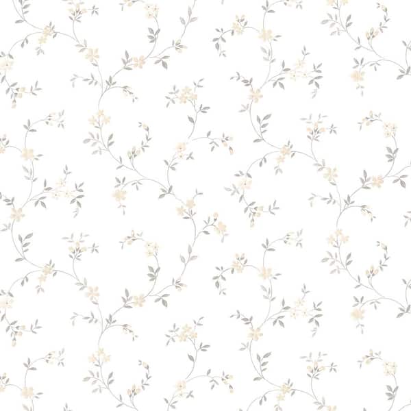 Seed Trail Vinyl Roll Wallpaper (Covers 55 sq. ft.)