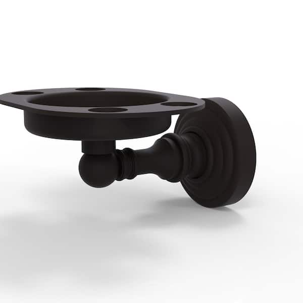 Allied Brass Waverly Place Collection Wall Mounted Tumbler Holder/Toothbrush Holder in Oil Rubbed Bronze